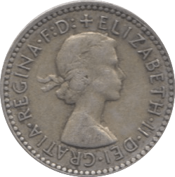 1955 SILVER THREE PENCE AUSTRALIA - SILVER WORLD COINS - Cambridgeshire Coins