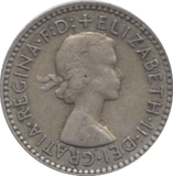 1955 SILVER THREE PENCE AUSTRALIA - SILVER WORLD COINS - Cambridgeshire Coins