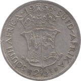 1955 SOUTH AFRICA 2 1/2 SHILLING - WORLD COINS - Cambridgeshire Coins