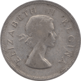 1955 SOUTH AFRICA 2 1/2 SHILLING - WORLD COINS - Cambridgeshire Coins