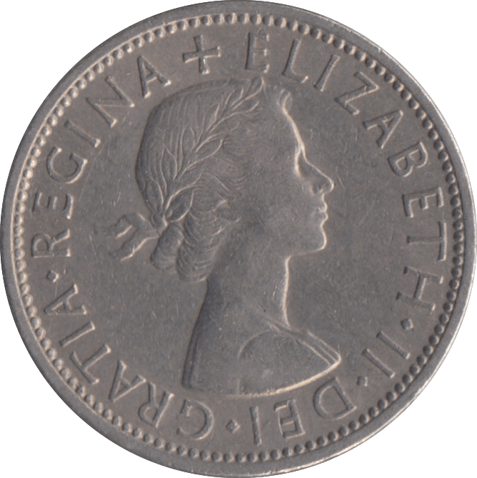 1955 TWO SHILLING ( VF ) REF 1 - TWO SHILLING - Cambridgeshire Coins