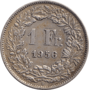 1956 1 FRANC AUSTRIA - WORLD COINS - Cambridgeshire Coins