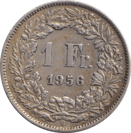 1956 1 FRANC AUSTRIA - WORLD COINS - Cambridgeshire Coins