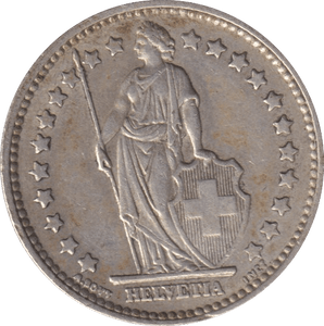 1956 1 FRANC AUSTRIA - WORLD COINS - Cambridgeshire Coins