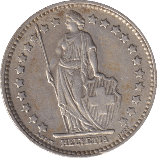 1956 1 FRANC AUSTRIA - WORLD COINS - Cambridgeshire Coins