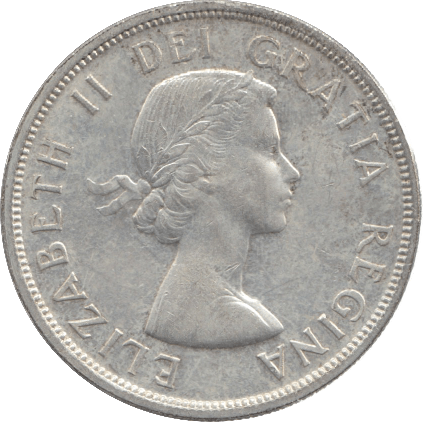 1956 CANADA SILVER ONE DOLLAR 9 - WORLD SILVER COINS - Cambridgeshire Coins