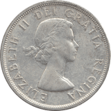 1956 CANADA SILVER ONE DOLLAR 9 - WORLD SILVER COINS - Cambridgeshire Coins