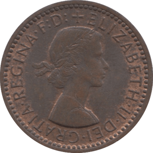 1956 FARTHING ( UNC ) 2 - Farthing - Cambridgeshire Coins
