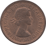 1956 FARTHING ( UNC ) 5 - Farthing - Cambridgeshire Coins
