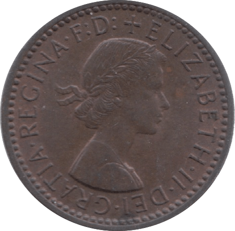 1956 FARTHING ( UNC ) - Farthing - Cambridgeshire Coins