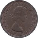1956 FARTHING ( UNC ) - Farthing - Cambridgeshire Coins