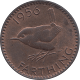 1956 FARTHING ( UNC ) - Farthing - Cambridgeshire Coins