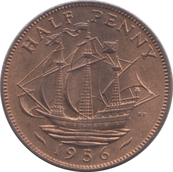 1956 HALFPENNY ( BU ) - Halfpenny - Cambridgeshire Coins