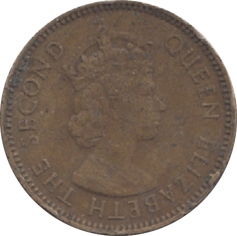 1956 HONG KONG 10 CENTS - WORLD COINS - Cambridgeshire Coins
