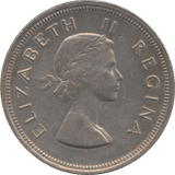 1956 SILVER 2 1/2 SHILLINGS SOUTH AFRICA - SILVER WORLD COINS - Cambridgeshire Coins