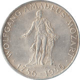 1956 SILVER 25 SCHILLING AUSTRIA - SILVER WORLD COINS - Cambridgeshire Coins