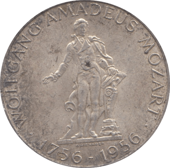 1956 SILVER 250 SHILLING AUSTRIA 2 - SILVER WORLD COINS - Cambridgeshire Coins