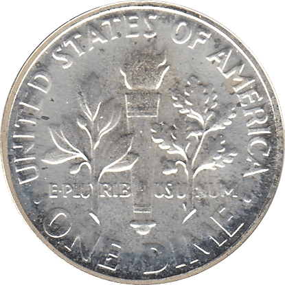 1956 SILVER DIME USA - SILVER WORLD COINS - Cambridgeshire Coins