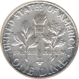 1956 SILVER DIME USA - SILVER WORLD COINS - Cambridgeshire Coins