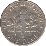 1956 SILVER ONE DIME USA - SILVER WORLD COINS - Cambridgeshire Coins