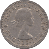 1956 SILVER THREEPENCE RHODESIA - SILVER WORLD COINS - Cambridgeshire Coins