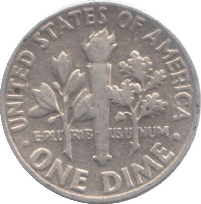 1956 SILVER USA ONE DIME - WORLD SILVER COINS - Cambridgeshire Coins