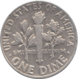 1956 SILVER USA ONE DIME - WORLD SILVER COINS - Cambridgeshire Coins