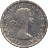1957 CANADA SILVER ONE DOLLAR 9 - WORLD SILVER COINS - Cambridgeshire Coins