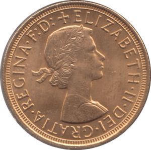 1957 GOLD SOVEREIGN ( BU ) - Sovereign - Cambridgeshire Coins