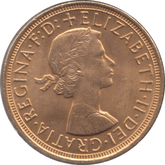 1957 GOLD SOVEREIGN ( BU ) - Sovereign - Cambridgeshire Coins