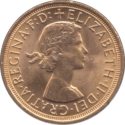 1957 GOLD SOVEREIGN ( UNC ) - Sovereign - Cambridgeshire Coins