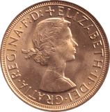 1957 GOLD SOVEREIGN ( UNC ) - Sovereign - Cambridgeshire Coins
