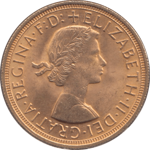 1957 GOLD SOVEREIGN ( UNC ) - Sovereign - Cambridgeshire Coins