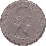 1957 HALFCROWN ( FINE OR BETTER ) - Halfcrown - Cambridgeshire Coins