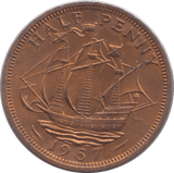 1957 HALFPENNY ( BU ) - Halfpenny - Cambridgeshire Coins