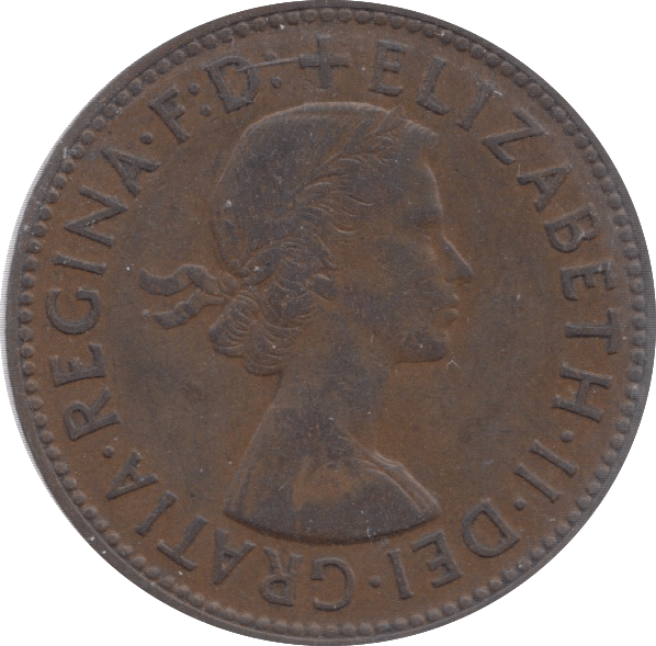 1957 HALFPENNY ( EF ) 18 - Halfpenny - Cambridgeshire Coins