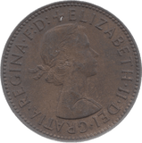 1957 HALFPENNY ( UNC ) 5 - Halfpenny - Cambridgeshire Coins