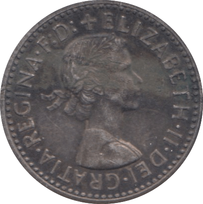 1957 MAUNDY FOURPENCE ( EF ) 2 - Maundy Coins - Cambridgeshire Coins