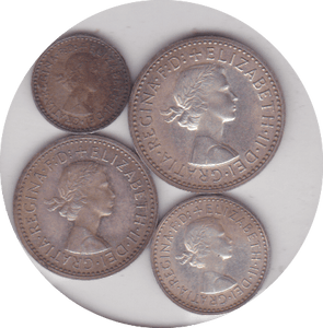 1957 MAUNDY SET (UNC ) C - Maundy Set - Cambridgeshire Coins