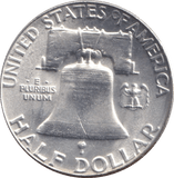 1957 SILVER HALF DOLLAR USA - Cambridgeshire Coins