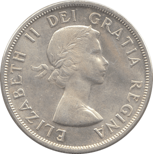 1957 SILVER ONE DOLLAR CANADA - WORLD SILVER COINS - Cambridgeshire Coins