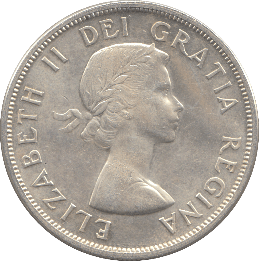1957 SILVER ONE DOLLAR CANADA - WORLD SILVER COINS - Cambridgeshire Coins