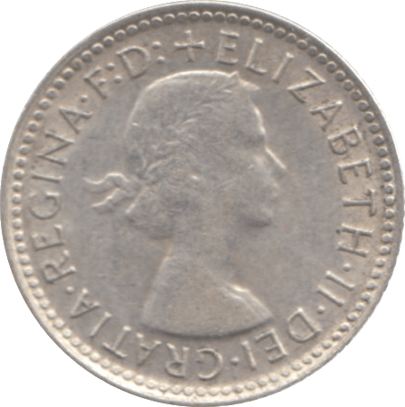1958 AUSTRALIA SILVER SIXPENCE - SILVER WORLD COINS - Cambridgeshire Coins