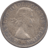 1958 CANADA SILVER DOLLAR - WORLD COINS - Cambridgeshire Coins