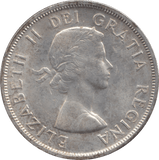 1958 CANADA SILVER ONE DOLLAR 10 - WORLD SILVER COINS - Cambridgeshire Coins