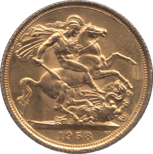 1958 GOLD SOVEREIGN ( EF ) - Sovereign - Cambridgeshire Coins