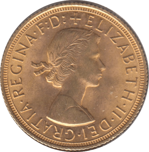 1958 GOLD SOVEREIGN ( UNC ) 2 - Sovereign - Cambridgeshire Coins