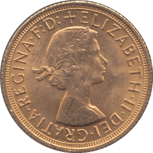 1958 GOLD SOVEREIGN ( UNC ) - Sovereign - Cambridgeshire Coins