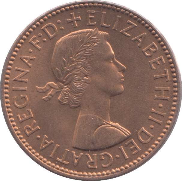 1958 HALFPENNY ( BU ) - Halfpenny - Cambridgeshire Coins