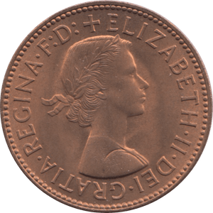 1958 HALFPENNY ( UNC ) 2 - Halfpenny - Cambridgeshire Coins